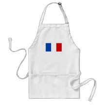 Die Flagge von Frankreich Schürzen