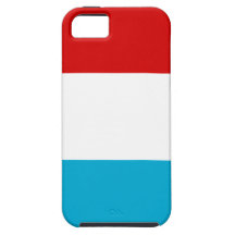 Die Flagge von Luxemburg Etui Fürs iPhone 5