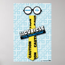 "Die Förderungs-" Plakat "vom theCUBICLE "