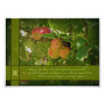 Die Frucht Ihres Rettungs-Apfel-12x18 Fotografische Drucke