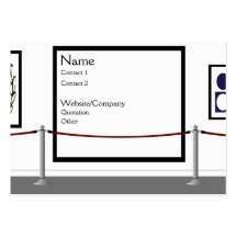 Die Galerie Visitenkarten Vorlage