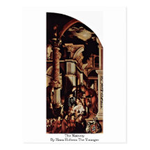 Die Geburt Christi durch Hans Holbein das jüngere Postkarten