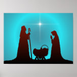 DIE GEBURT CHRISTI durch SHARON SHARPE Plakate