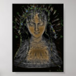 Die gesegnete Frau! Posterdruck