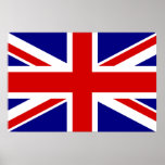 Die Gewerkschafts-Jack-Flagge Posterdruck