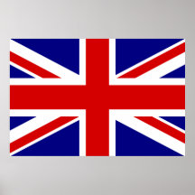 Die Gewerkschafts-Jack-Flagge Posterdruck