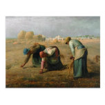 Die Gleaners, 1857 Postkarte