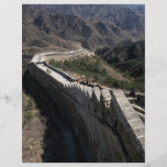 Die große Wand der China, Peking, China Individuelle Flyer