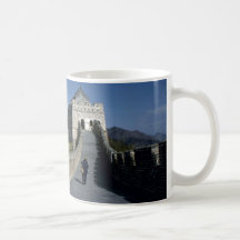 Die große Wand, Peking, China Tee Tasse