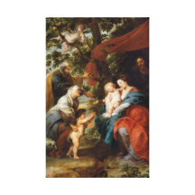 Die heilige Familie unter dem Apfelbaum Rubens Pau Gespannter Galerie Druck