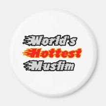Die heißesten Moslems der Welt Kühlschrankmagnet