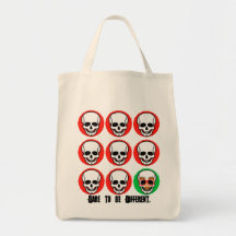 Die Herausforderung zum zu sein differen Taschen