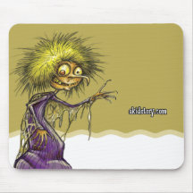 Die HexeMausunterlage Mousepad