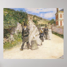 Die Hochzeit März, Theodore Robinson Plakatdruck