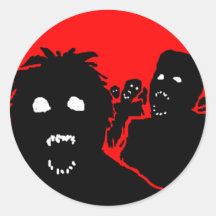 "Die Horden-" Zombie-Aufkleber