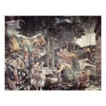 Die Jugend von Mosese durch Botticelli Sandro Ankündigung