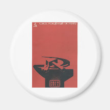 Die kalter Kriegs-Sowjetunions-Propaganda-Plakate  Magnete
