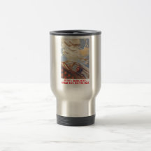 Die kalter Kriegs-Sowjetunions-Propaganda-Plakate  Kaffee Tasse