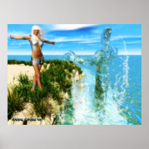 Die Kunst von Waterbending Plakat