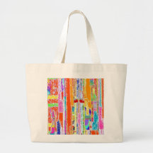 Die Leinwand-Taschen-Tasche der bunten Frauen