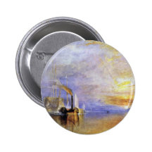 Die letzte Reise des kämpfenden Temeraire "" "vorb Anstecknadelbutton
