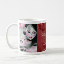 Die Liebe-Becher einer Meerjungfrau Teetasse