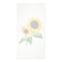 Die Liebe einer Sonnenblume-Mama Foto Grußkarte