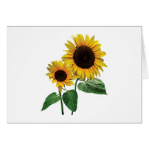 Die Liebe einer Sonnenblume-Mama Grußkarte