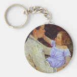 Die Liebkosung des Kindes. c. 1890, Mary Cassatt Schlüsselband
