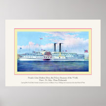 Die Linie der Hudson der Leute Plakatdrucke