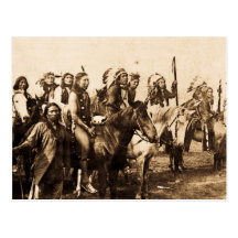 Die mächtigen Sioux Postkarten