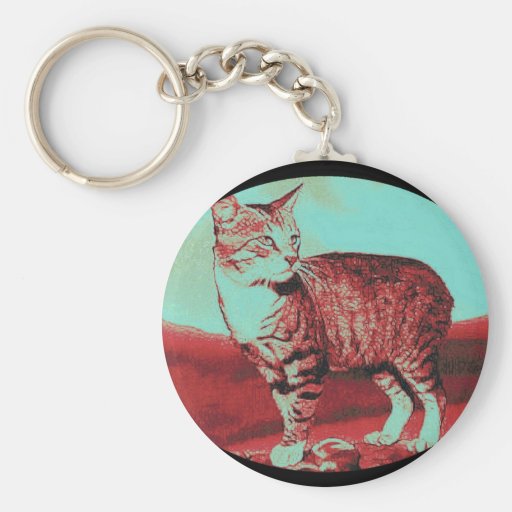 die Manx Katze Schlüsselbänder