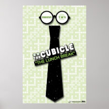 "Die Mittagspause-" Plakat "vom theCUBICLE "