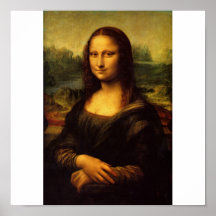 Die Mona Lisa durch Leonardo da Vinci C. 1503-1505 Posterdrucke