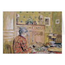 Die Mutter des Künstlers, die Frühstück, 1899-1904 karten