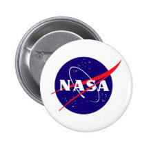 Die NASA-Fleischklöschen-Logo Buttons