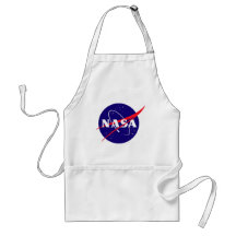 Die NASA-Fleischklöschen-Logo Schürze