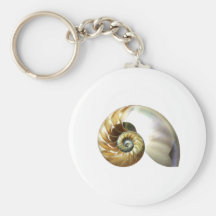 Die nautilus-Muschel Schlüsselbänder