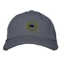 Die "O-" Stelle Besticktes Cap