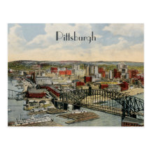 Die Pittsburgh-Punkt-Postkarte 1931
