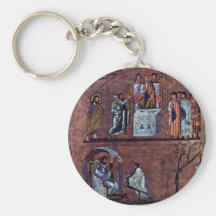 Die Regelung des Pilatius durch Meister DES Evange Schlüsselbänder