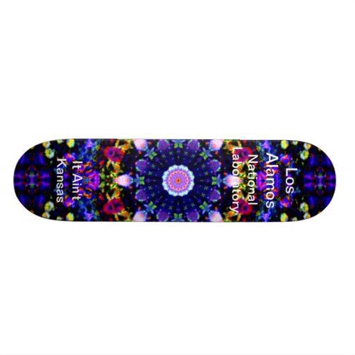 Die Reprise des Himmels des blauen Universums Individuelle Skatedecks