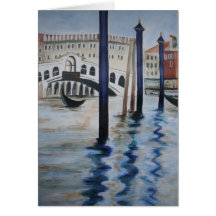 Die Rialto Brücken-Anmerkungs-Karte