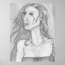 Die Risse des Vampirs Posterdruck