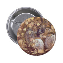 Die Schleppangeln und das jüngste Tomte Anstecknadelbuttons