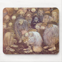 Die Schleppangeln und das jüngste Tomte Mousepads