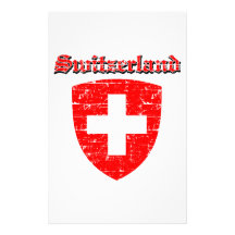Die Schmutz-Schweiz-Wappen Entwürfe Druckpapier