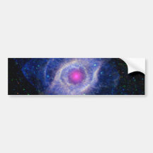 Die Schneckennebelfleck NASA lila Auto Sticker