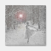 Die Schnee-Königin Kühlschrankmagnet