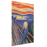 Die Schrei-Edvard Munch (Pastell 1895) hohe Qualit Leinwand Druck